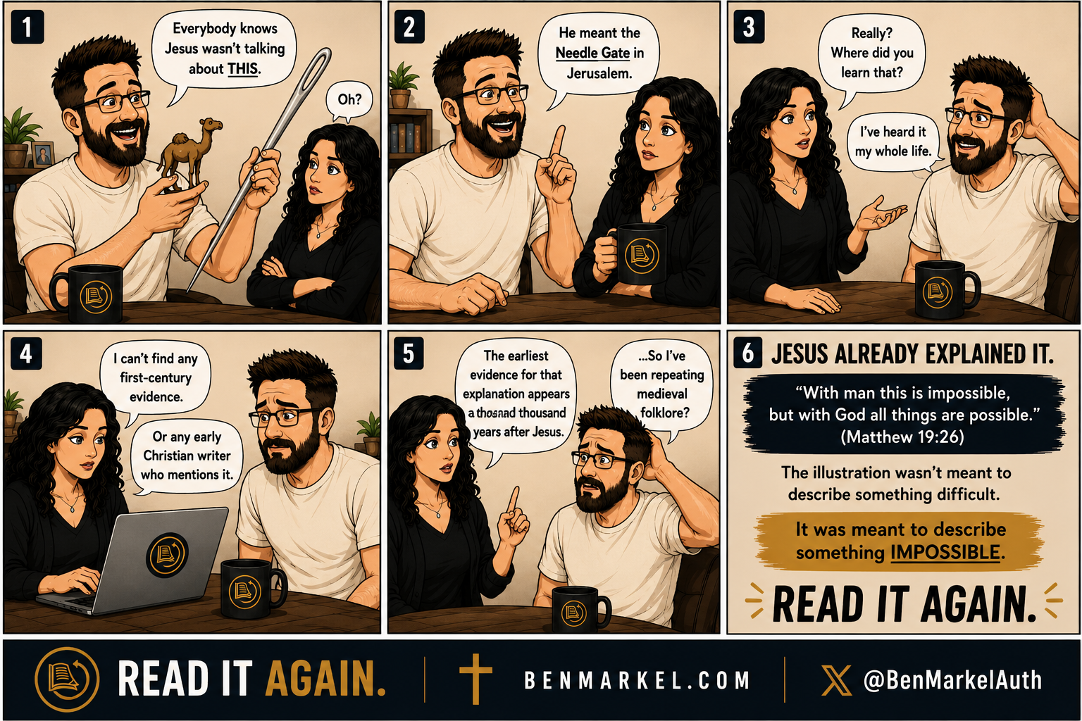 Evidence Matters comic
