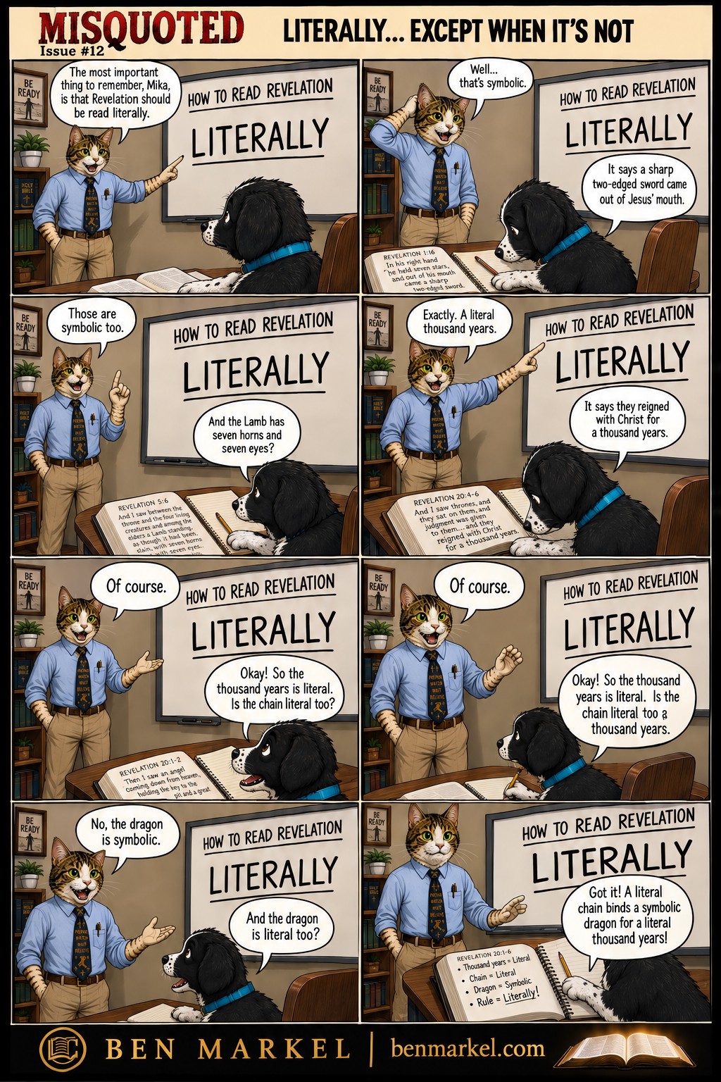 Misquoted Issue 12 Literally Except When It’s Not